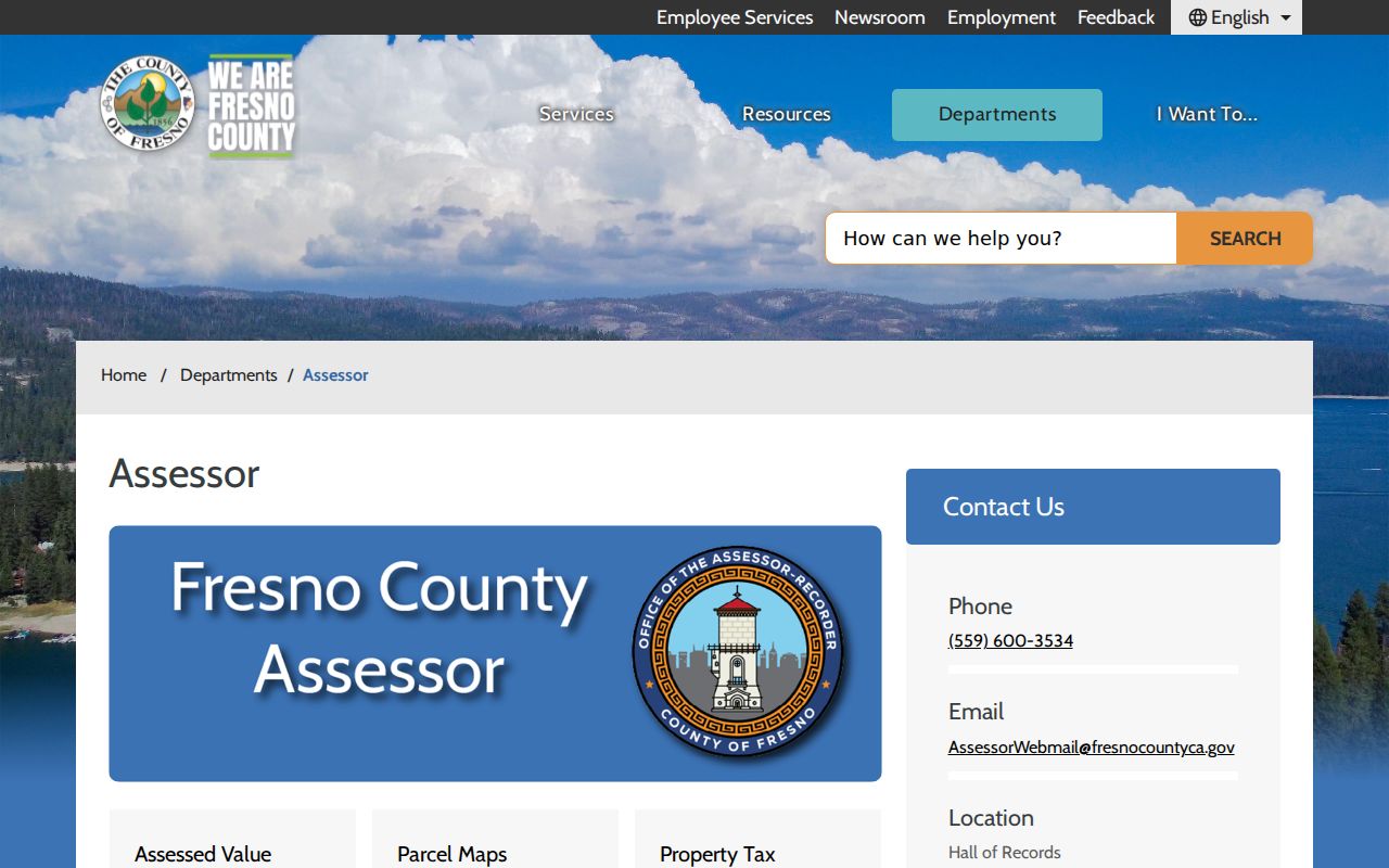 Selma residents directory Fresno County Assessor services